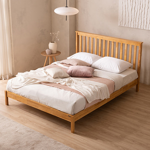 이스테지아 루나 기본형 원목 침대 라지킹 (LK) 프레임